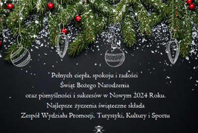 Wesołych Świąt i Szczęśliwego Nowego Roku!