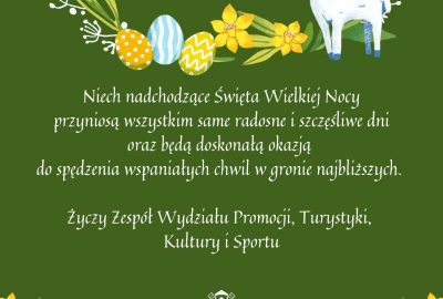 Wesołych Świąt Wielkanocnych!